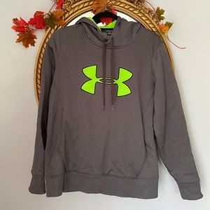 LARGE Women’s Under-armor sweatshirt with hood